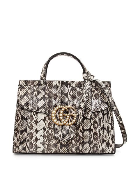 gucci marmont snakeskin|Gucci Marmont handbags.